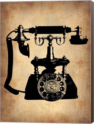 Framed Vintage Phone 3 Print