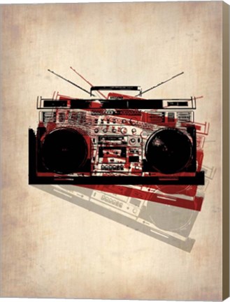 Framed Vintage Radio 2 Print