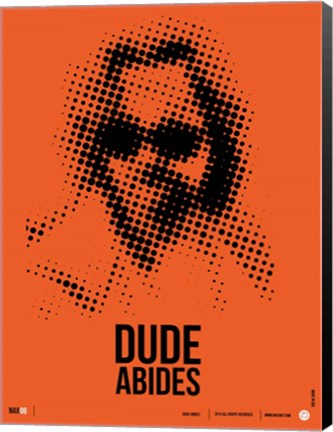 Framed Dude Big Lebowski Print