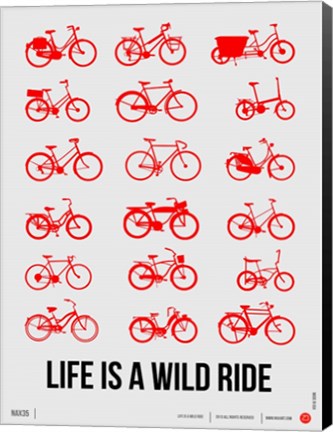 Framed Life is a Wild Ride 2 Print