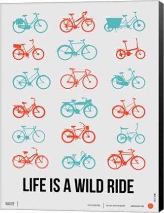 Framed Life is a Wild Ride 2 Print