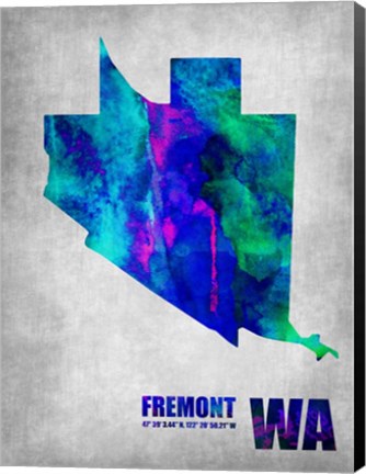 Framed Freemont Washington Print