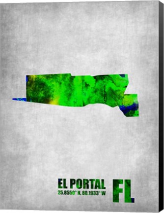Framed El Portal Florida Print