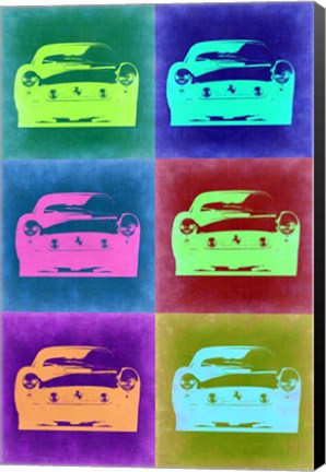 Framed Ferrari Pop Art 2 Print