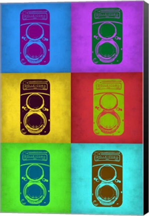 Framed Vintage Camera Pop Art 2 Print