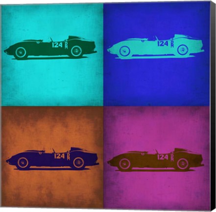 Framed Classic Ferrari Pop Art 1 Print