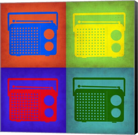 Framed Vintage Radior Pop Art 1 Print