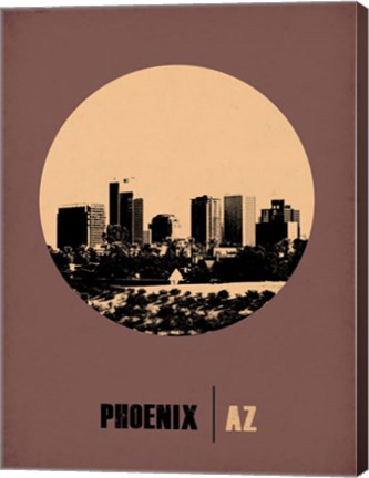 Framed Phoenix Circle 2 Print