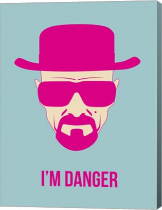 Framed I&#39;m Danger 2 Print