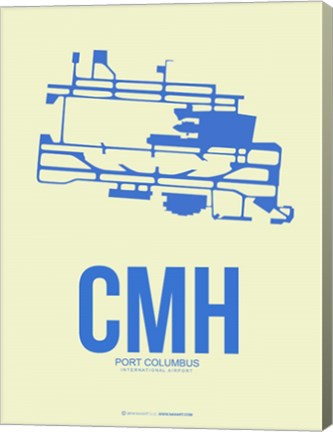 Framed CMH Port Columbus 2 Print