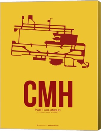 Framed CMH Port Columbus 3 Print