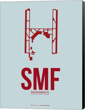 Framed SMF Sacramento 2 Print