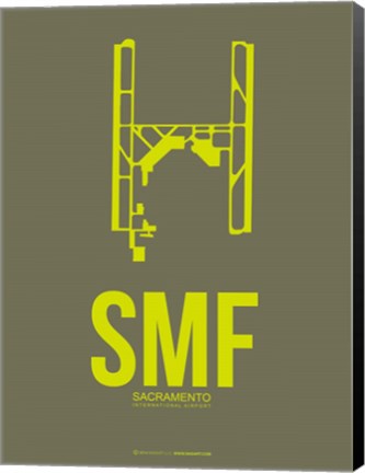 Framed SMF Sacramento 3 Print