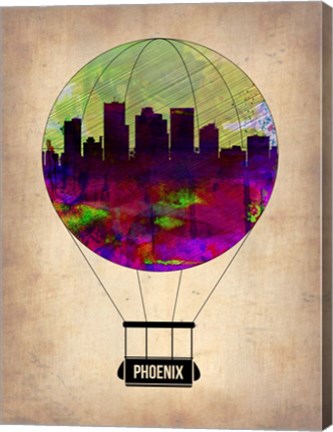 Framed Phoenix Air Balloon Print