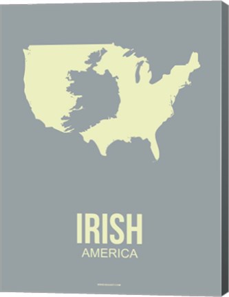 Framed Irish America 1 Print