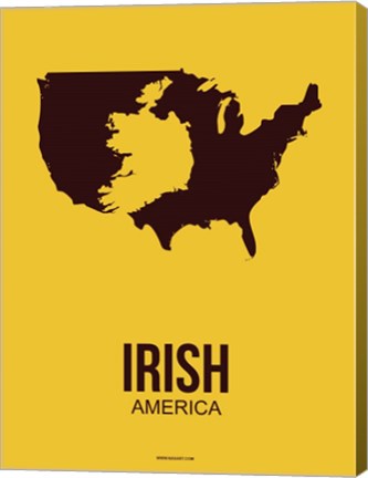 Framed Irish America 3 Print