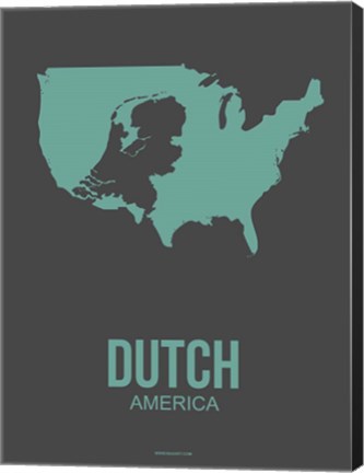 Framed Dutch America 2 Print