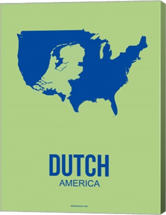 Framed Dutch America 3 Print