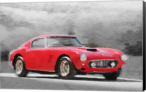 Framed 1960 Ferrari 250 GT SWB Print