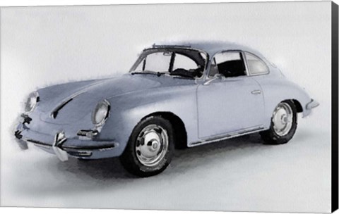 Framed 1964 Porsche 356B Print