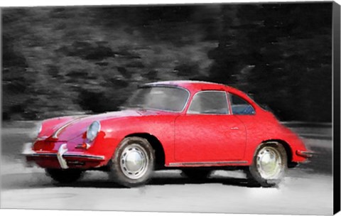 Framed 1963 Porsche 356 C Print