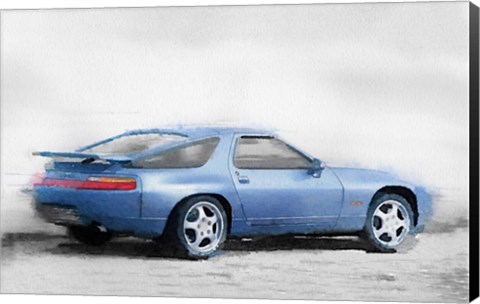 Framed Porsche 928 Print