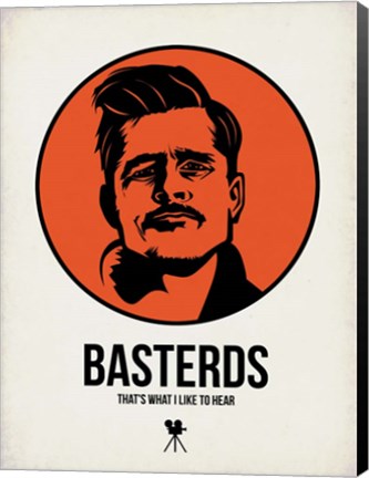 Framed Basterds 1 Print
