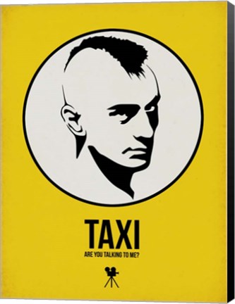 Framed Taxi 1 Print