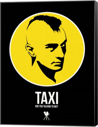 Framed Taxi 2 Print