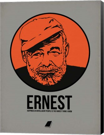 Framed Ernest 1 Print