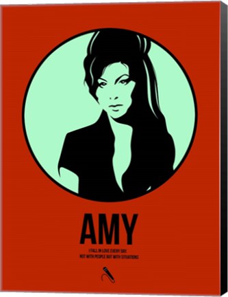 Framed Amy 1 Print