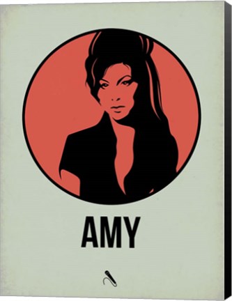 Framed Amy 2 Print