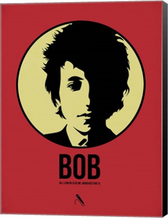 Framed Bob 1 Print