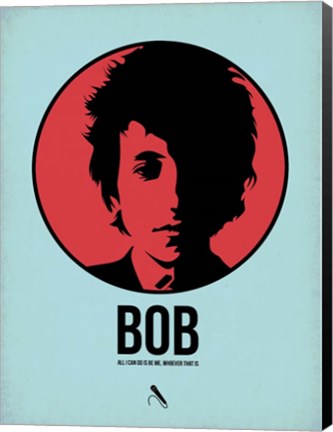 Framed Bob 2 Print