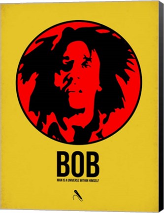 Framed Bob 4 Print