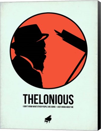 Framed Thelonious 1 Print