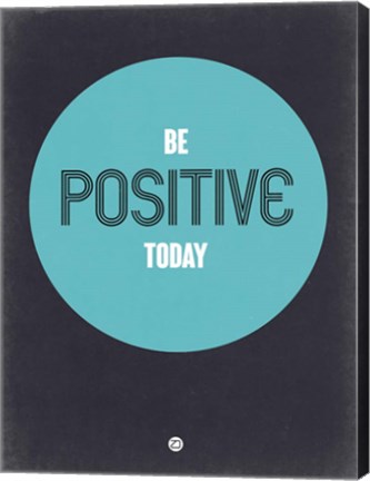 Framed Be Positive Today 2 Print