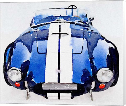 Framed 1962 AC Cobra Shelby Print