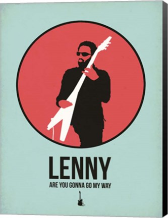 Framed Lenny 1 Print