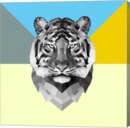 Framed Party Tiger Print