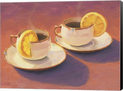 Framed Tea Cups Print