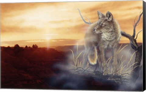 Framed Dawn&#39;s Early Mist Print