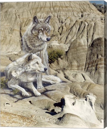 Framed Past Presence Print