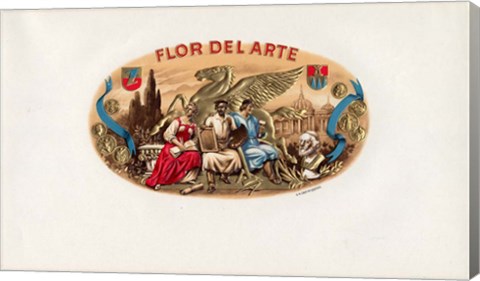Framed Flor Del Arte Print