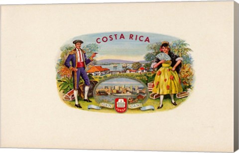 Framed Costa Rica Print