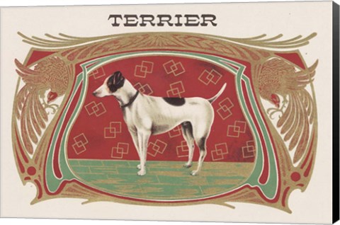 Framed Terrier Print