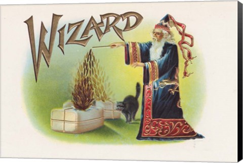 Framed Wizard Print