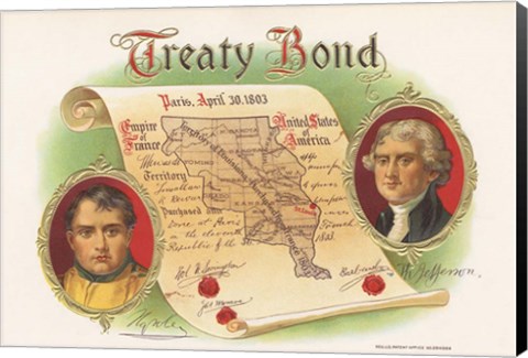Framed Treaty Bond Print