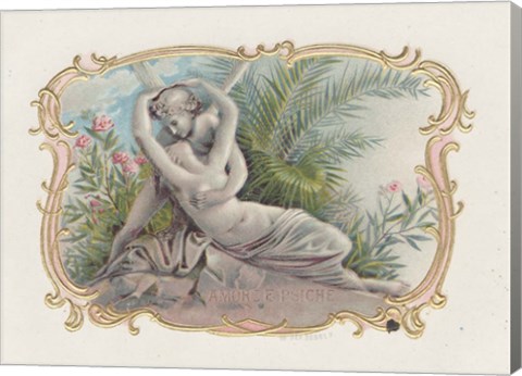 Framed Vintage Cigar Label I Print