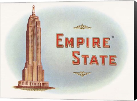 Framed Empire State Print